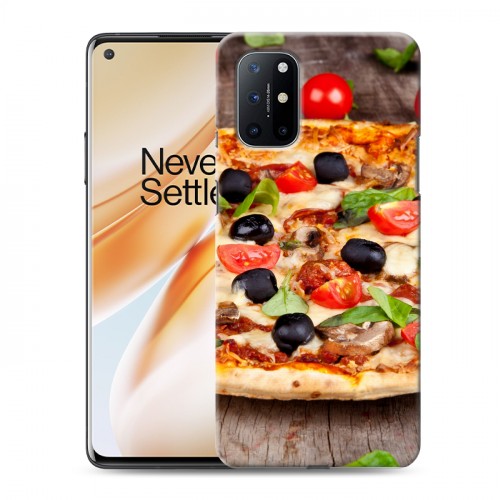 Дизайнерский пластиковый чехол для OnePlus 8T Пицца