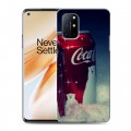 Дизайнерский пластиковый чехол для OnePlus 8T Coca-cola