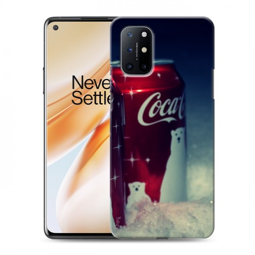 Дизайнерский пластиковый чехол для OnePlus 8T Coca-cola