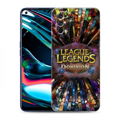 Дизайнерский силиконовый с усиленными углами чехол для Realme 7 Pro League of Legends
