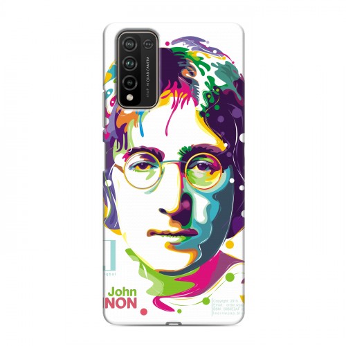 Дизайнерский пластиковый чехол для Huawei Honor 10X Lite Джон Леннон