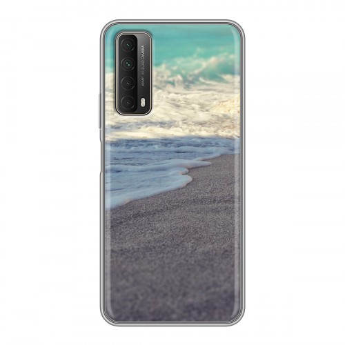 Дизайнерский силиконовый чехол для Huawei P Smart (2021) пляж