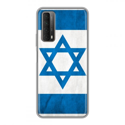 Дизайнерский силиконовый чехол для Huawei P Smart (2021) Флаг Израиля