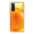 Дизайнерский силиконовый чехол для Huawei P Smart (2021) Апельсины
