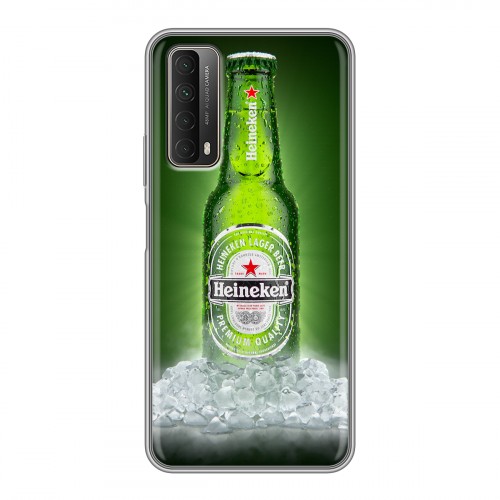 Дизайнерский силиконовый чехол для Huawei P Smart (2021) Heineken