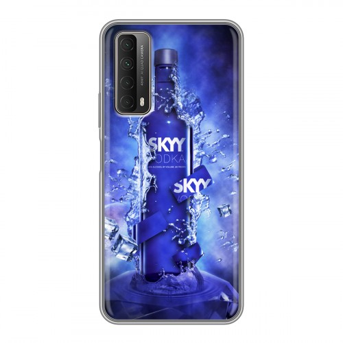 Дизайнерский силиконовый чехол для Huawei P Smart (2021) Skyy Vodka