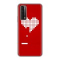 Дизайнерский силиконовый чехол для Huawei P Smart (2021) День Святого Валентина