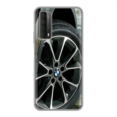 Дизайнерский силиконовый чехол для Huawei P Smart (2021) BMW