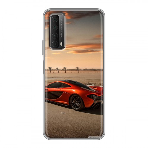 Дизайнерский силиконовый чехол для Huawei P Smart (2021) McLaren