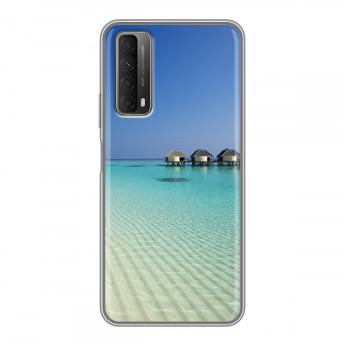 Дизайнерский силиконовый чехол для Huawei P Smart (2021) Пляж