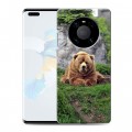 Дизайнерский пластиковый чехол для Huawei Mate 40 Pro Медведи