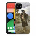 Дизайнерский пластиковый чехол для Google Pixel 5 Пушкин