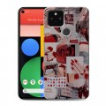 Дизайнерский пластиковый чехол для Google Pixel 5 Коллаж