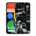 Дизайнерский пластиковый чехол для Google Pixel 5 Коллаж