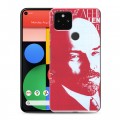 Дизайнерский пластиковый чехол для Google Pixel 5 Владимир Ленин