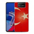 Дизайнерский силиконовый чехол для ASUS ZenFone 7 Флаг Турции