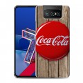 Дизайнерский силиконовый чехол для ASUS ZenFone 7 Coca-cola