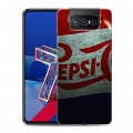 Дизайнерский силиконовый чехол для ASUS ZenFone 7 Pepsi