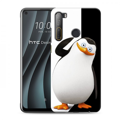 Дизайнерский силиконовый чехол для HTC Desire 20 Pro Пингвины