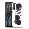 Дизайнерский силиконовый чехол для HTC Desire 20 Pro Восточный космос