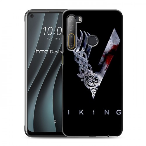 Дизайнерский силиконовый чехол для HTC Desire 20 Pro Викинги