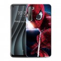 Дизайнерский пластиковый чехол для HTC Desire 20 Pro Человек-паук