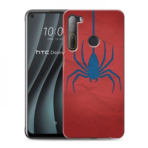 Дизайнерский силиконовый чехол для HTC Desire 20 Pro Человек-паук