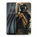 Дизайнерский силиконовый чехол для HTC Desire 20 Pro Call of duty