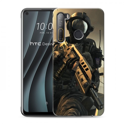 Дизайнерский силиконовый чехол для HTC Desire 20 Pro Call of duty