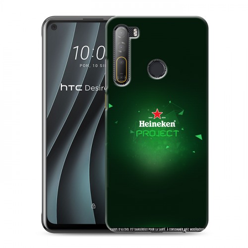Дизайнерский силиконовый чехол для HTC Desire 20 Pro Heineken