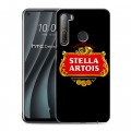 Дизайнерский силиконовый чехол для HTC Desire 20 Pro Stella Artois