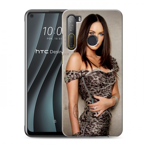 Дизайнерский силиконовый чехол для HTC Desire 20 Pro Меган Фокс