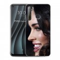 Дизайнерский силиконовый чехол для HTC Desire 20 Pro Меган Фокс