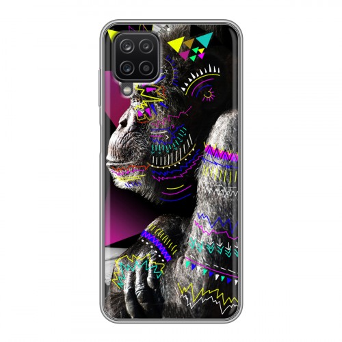 Дизайнерский силиконовый чехол для Samsung Galaxy A12 Животный стиль
