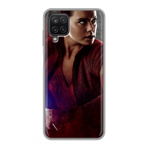 Дизайнерский силиконовый с усиленными углами чехол для Samsung Galaxy A12 Star Wars : The Last Jedi