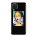Дизайнерский силиконовый чехол для Samsung Galaxy A12 Мона Лиза