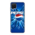 Дизайнерский силиконовый чехол для Samsung Galaxy A12 Pepsi