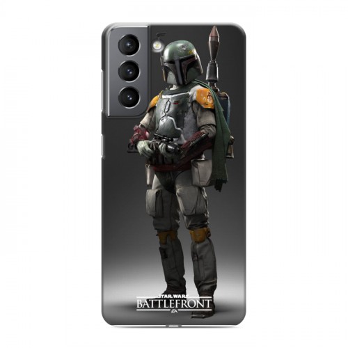 Дизайнерский пластиковый чехол для Samsung Galaxy S21 Star Wars Battlefront