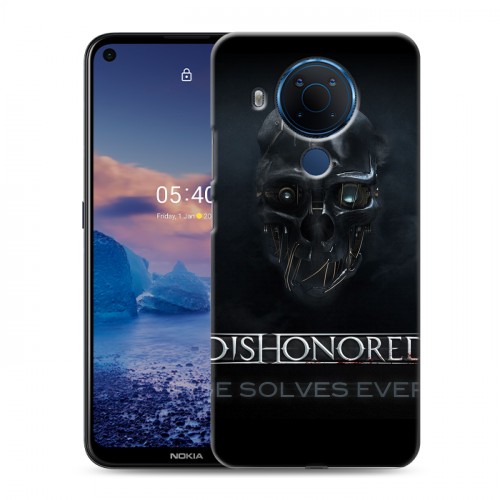 Дизайнерский силиконовый чехол для Nokia 5.4 Dishonored 