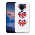Дизайнерский силиконовый чехол для Nokia 5.4 British love