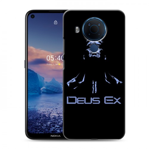 Дизайнерский силиконовый чехол для Nokia 5.4 Deus ex