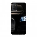 Дизайнерский силиконовый с усиленными углами чехол для Samsung Galaxy A02s Bugatti