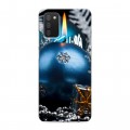 Дизайнерский пластиковый чехол для Samsung Galaxy A02s Новогодние свечки