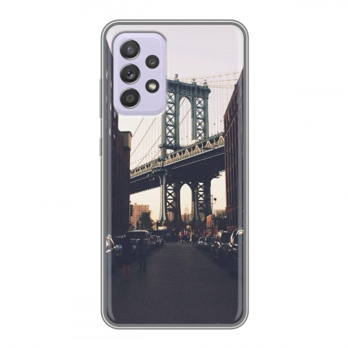 Дизайнерский силиконовый чехол для Samsung Galaxy A52 Нью-Йорк