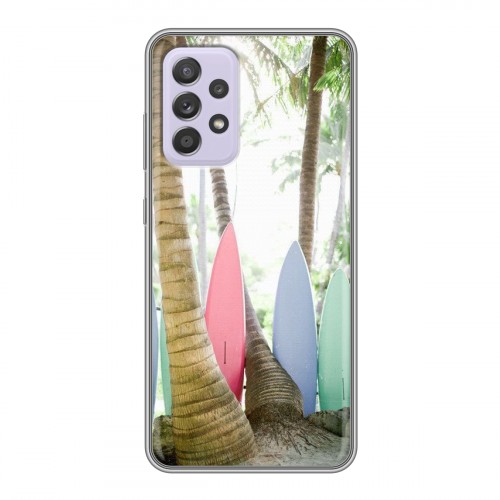 Дизайнерский пластиковый чехол для Samsung Galaxy A52 Hawaii