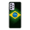 Дизайнерский силиконовый чехол для Samsung Galaxy A52 Флаг Бразилии
