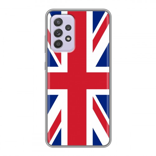 Дизайнерский силиконовый чехол для Samsung Galaxy A52 Флаг Британии