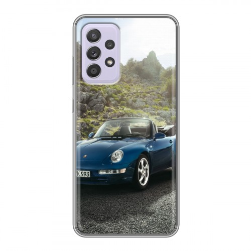 Дизайнерский силиконовый чехол для Samsung Galaxy A52 Porsche