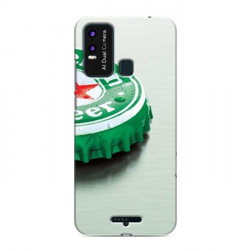 Дизайнерский пластиковый чехол для BQ 6630L Magic L Heineken