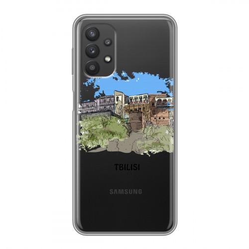 Дизайнерский силиконовый чехол для Samsung Galaxy A32 Грузия
